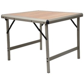 Resim Campout Katlanır Kamp Masası Küçük - Ahşap Desenli Gri 