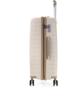 Resim Ççs 5242 Polipropilen Körüklü Orta Boy Valiz-beyaz Beyaz 