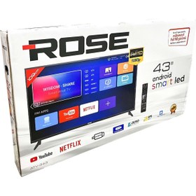 Resim Rose ATV-143 43'' İnç Android Smart Tv Uyumlu 
