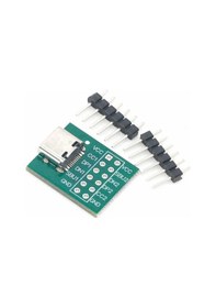 Resim Usb Type C To Dip Pcb 12 Pin Adaptör 