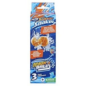Resim Nerf Super Soaker Hydro Balls 3 PK F6392 
