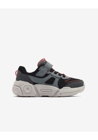 Resim Skechers Gametronıx 2.0 Büyük Erkek Çocuk Gri Spor Ayakkabı 402270l Gymt Gri 