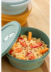 Resim Vienev 9lu Klips Kapaklı Saklama Kabı Seti 3x 2-1,5-1 Litre Renkli 