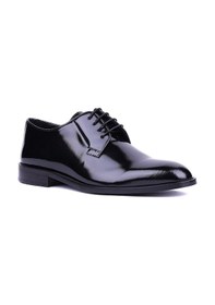Resim Shoetyle - Hakiki Rugan Deri Siyah Renk Erkek Klasik Ayakkabı - 900-4804-1486 