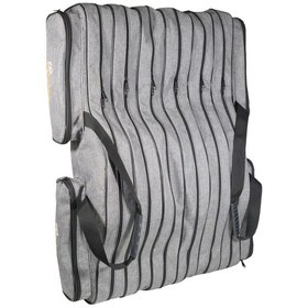 Resim Wolfish 6 Gözlü 110 Cm Olta Çantası Gri 4 Cepli 