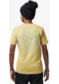 Resim Jordan Mj Psg Ss Logo Tee T-shırt Çocuk T-shirt Sarı 