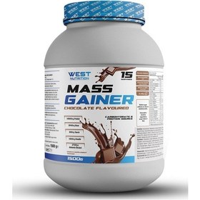 Resim West Nutrition Mass Gainer Karbonhidrat Tozu 1500 Gr 15 Servis + Hediye 