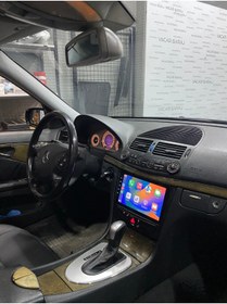 Resim NAVECRON MERCEDES W211 2002-09 UYUMLU ANDROID MULTİMEDYA GERÇEK 4/64 KABLOSUZ CARPLAY GERİ GÖRÜŞ KAMERALI 