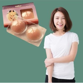 Resim TEKNO İSTANBUL Silikon Göğüs Ucu Kapatıcı Gizleyici Bant Aparat Nipple Pad 