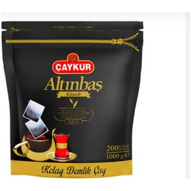 Resim Çaykur Altınbaş Demlik Poşet Çay 5 gr 200'lü 3 Paket 