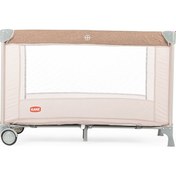 Resim Kanz Pure&Simple Park Yatak Oyun Parkı Kahverengi 