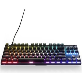 Resim Steelseries Apex 9 TKL RGB UK Mekanik Oyuncu Klavye 
