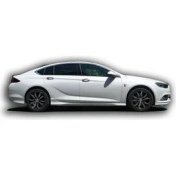 Resim XPower Opel Insignia (2017 ve Sonrası) Yeni Kasa Opc Ön Yan Marşpiyel (Plastik) 