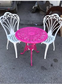 Resim Döküm Sandalye-Kolsuz Lale 