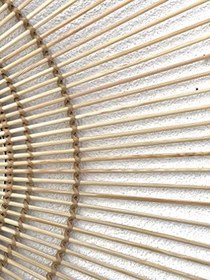 Resim LUVIE Concept Rattan Bambu Ayna 40'120 AHŞAP 
