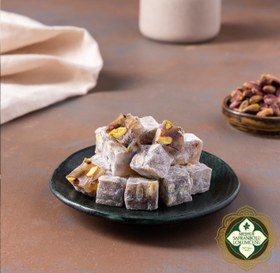 Resim Meşhur Safranbolu Lokumcusu Double Roasted Turkish Delight with Pistachios 400g (14.11 oz) 