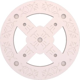 Resim Motifpiyer Motifli Tavan Göbegi LED Spotlu Tmg -53-Cap 160CM 