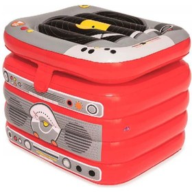 Resim Nessiworld Bestway Retromusic Portatif Şişme Buzdolabı 31 Litre 