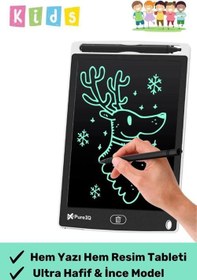 Resim Premium Lcd Ekranlı Kalemli Dijital Çizim Tableti Yazı Tahtası Boyama Resim Akıllı Tablet 8,5 Inç 