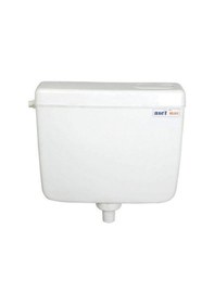 Resim Aset Şelale Klozet Üstü Plastik Rezervuar Takım Halindedir Beyaz 