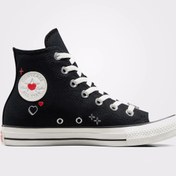 Resim Converse Siyah Kadın Deri Lifestyle Ayakkabı A09116C CHUCK TAYLOR ALL STAR 