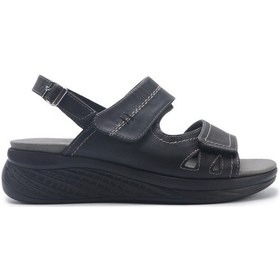 Resim 105486.z5fx Siyah Kadın Comfort Sandalet 000000000102005544 Siyah 