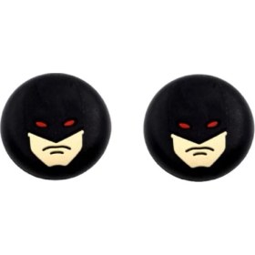 Resim Batman Maske Ps5/ps4/ps3/xbox One/one X/one S/series X/series S 3D Analog Silikon Koruyucu -2 Adet 