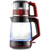 Resim Homend Infinity 1764H 1900 W Cam Çay Makinesi 