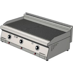 Resim CSA Karacasan 120 cm 700 Seri Set Üstü Tüplü Tam Kanallı Izgara 