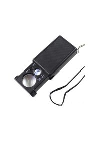 Resim 9881 Mini El Tipi Büyüteç "Mor Işıklı" 