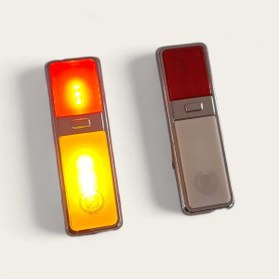 Resim Smart Garage Etiketçilere Cadillac Gazetelik , Direk Lambası 2li Amber-Kırmızı 