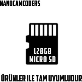 Resim NANO-HK128 Mikrosd ( 20 Güne Kadar Dönüşümlü Kayıt Desteği ) 