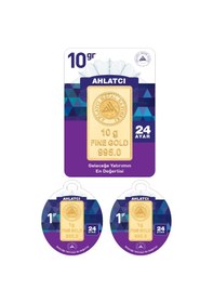 Resim Ahlatcı Kuyumculuk 24 Ayar-12 Gram Külçe Altın 