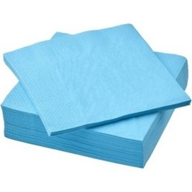 Resim Mavi Renk Peçete 20 Adet Tüm Yaşlar 