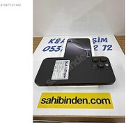 Resim Apple iPhone 16 Pro Max İkinci El TR | 256 GB | Siyah İkinci El TERTEMİZ 256 GB İPHONE 16 PRO MAX 21 AY GARANTİ PİL 100