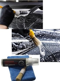 Resim Oto Araç Detaylı Temizlik Fırça Bez Ve Köpük Seti 