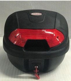 Resim Arwic Çanta Arwic 32 Lt Siyah Motosiklet Çantası Topcase 