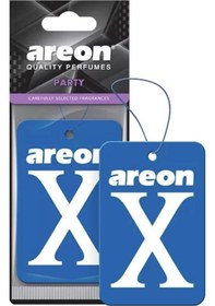 Resim X Party Mavi Özel Esanslı Oto Koku Asma Kağıt Araç Kokusu 