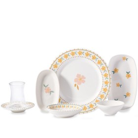 Resim Korkmaz Natura Collection 26 Parça Kahvaltı Takımı A8798 