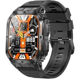 Resim Haino Teko Watch Ultra 3 Amoled Ekran WaterProof 3 Kordonlu Akıllı Saat Titanyum Grey 