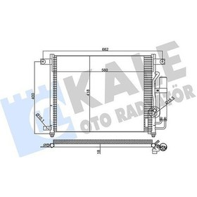Resim Kale 377000 - Klima Kondenseri Chevrolet Aveo-kalos 1.4i 16v 02 