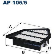 Resim FILTRON AP105.5 Hava Filtresi Cr-V IV 