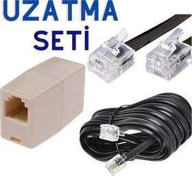 Resim ADSL VDSL Modem Kablosu, RJ11 Kablo, Köken Telefon Kablosu, Ekleyici Seti 
