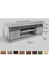 Resim NT Concept Ntconcept Trie Doğal Ağaç Keson(150CM-H60CM-41CM) 