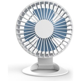 Resim Szykd F2 Öğrenci USB Sessiz Ofis Masaüstü Mini Fan Renk Beyaz (Yurt Dışından) 