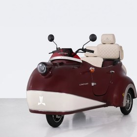 Resim Elektrikli Moped | Volcano Red - Lityum iyon - 60V 24 Ah 