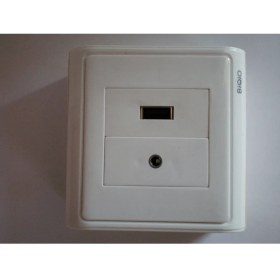Resim YKA Usb+Audio Duvar Prizi 