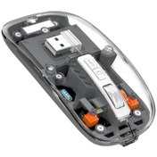 Resim Schitec M377 Ultra Sessiz Bluetooth Kablosuz Type-C Oyuncu Optik Mouse 