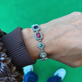 Resim RICH ZUMRUDI RAINBOW BİLEKLİK 