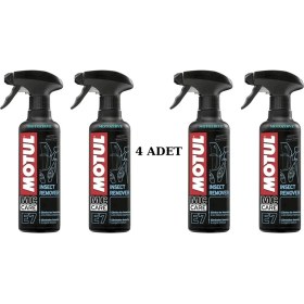 Resim Motul E7 Insect Remover Sinek ve Böcek Temizleyici 400 ml - (4 Adet) 